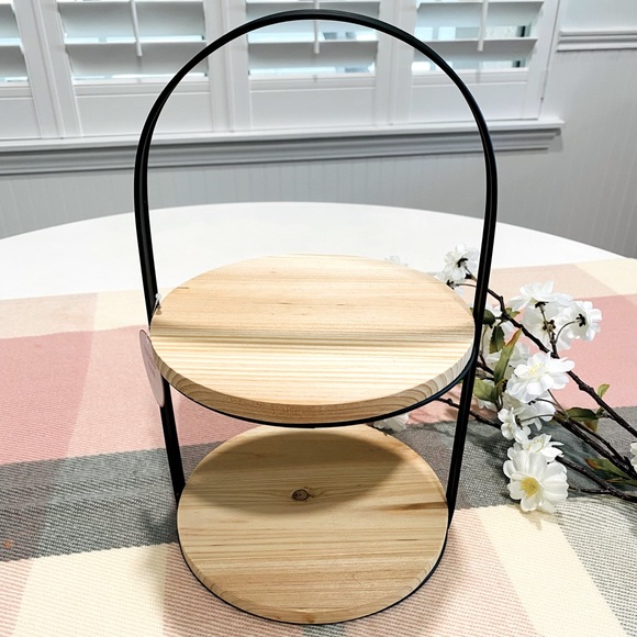 NEW Target Wooden Tiered Tray Bullseye’s Playground - Picture 1 of 6